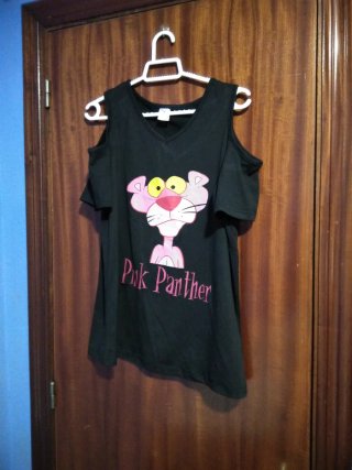 Camiseta Tirantes Pantera Rosa M