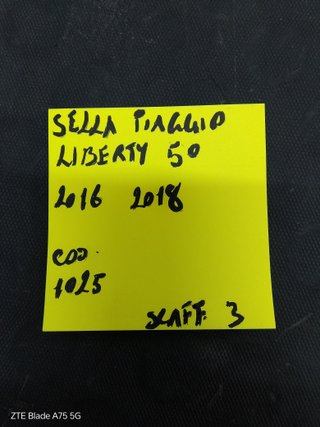 Sella Piaggio Liberty 50 2016-2018