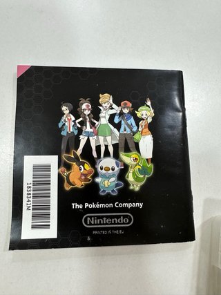 Pokemon Edición Negra DS PAL Spagna