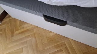 Se vende conjunto de colchón y canapé.
