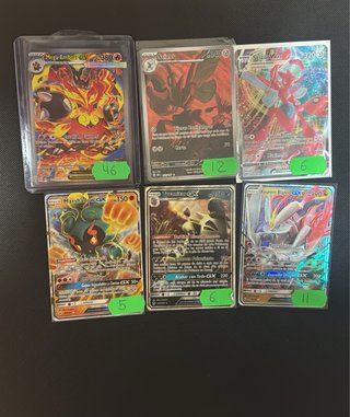 Lote Cartas Pokémon Mega-Emboar, Scizor, Tyranitar