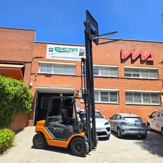 Carretilla elevadora diesel 4000 kg TRIPLEX