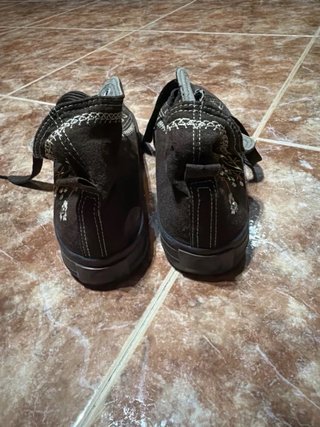Zapatillas altas marrones