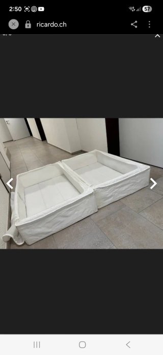 Pack 2 Bolsas grandes Almacenaje Ikea SKUBB nuevas