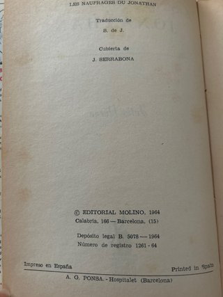 Libro antigua Julio Verne