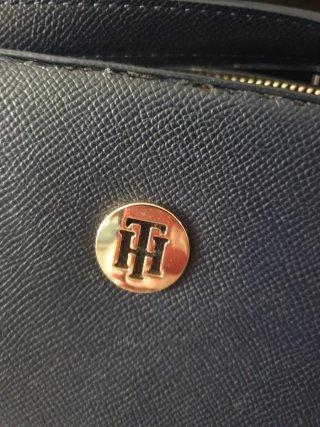 Bandolera Tommy Hilfiger Piel Azul Marino