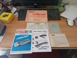Lote documentos Scalextric