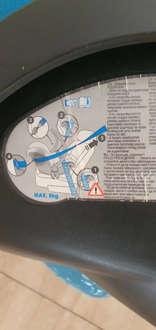 Silla coche bebé Grupo 0 Bébé Confort