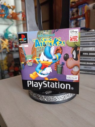 Pato Donald Cuac Attack PS1 Completo PAL