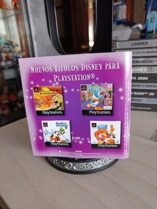 Pato Donald Cuac Attack PS1 Completo PAL