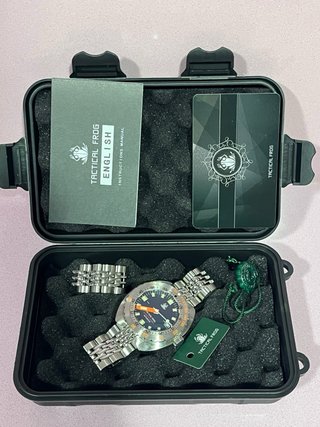 Reloj Tactical Frog Diver's 200m Automático
