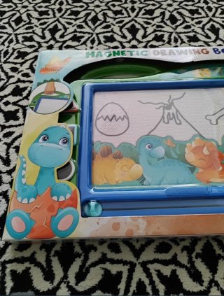 Pizarra Dibujo Magnética Clementoni Dinosaurios
