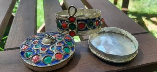Bracciale Scatoletta berbera Antica boite kabyle