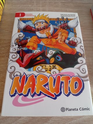 Mangas de Naruto tomo 1-4