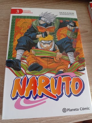 Mangas de Naruto tomo 1-4