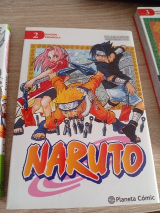 Mangas de Naruto tomo 1-4