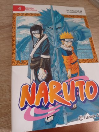 Mangas de Naruto tomo 1-4