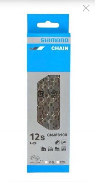 Cadena Shimano CN-M8100 12v HG
