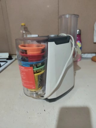 Picadora de alimentos con accesorios