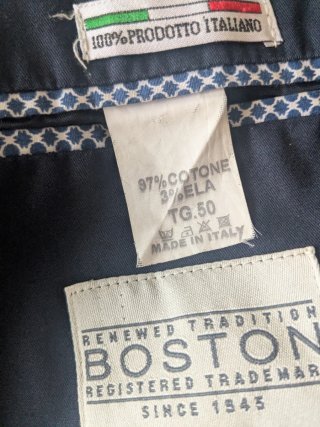 Americana azul versátil