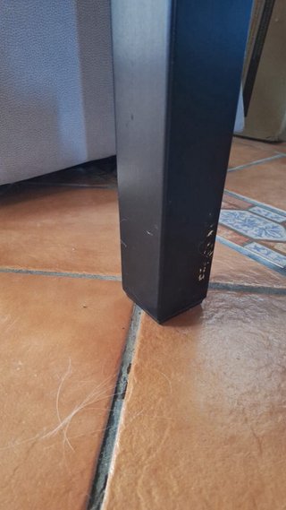 Mesa de comedor extensible madera oscura