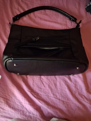 Bolso VASCHY Negro Cuero