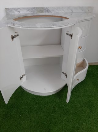 Mueble de baño con encimera de mármol NUEVO