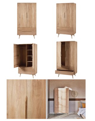 Armario Trocadero Maisons du Monde Madera Maciza