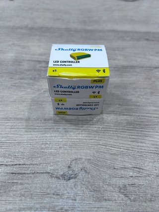 Controlador LED Shelly Plus RGBW PM 2 unidades