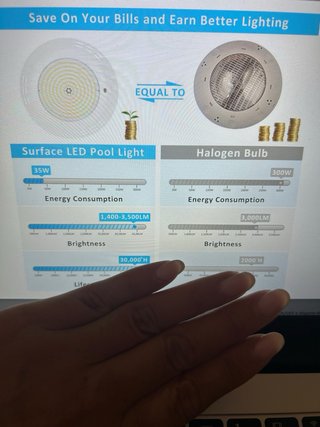 Luce LED Piscina Multicolore