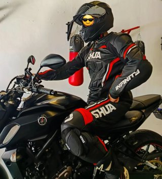 Mono de moto 2 piezas SHUA