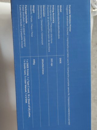 Stampante Termica Portatile D90E - Nuova