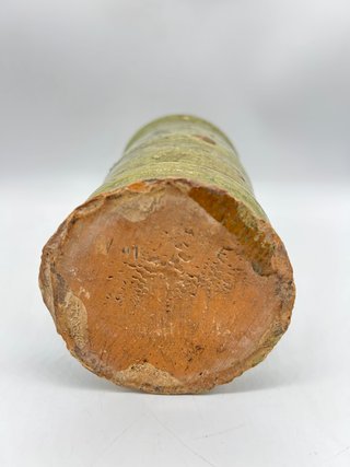 Antiguo Albarelo Bote Farmacia Cerámica XVIII
