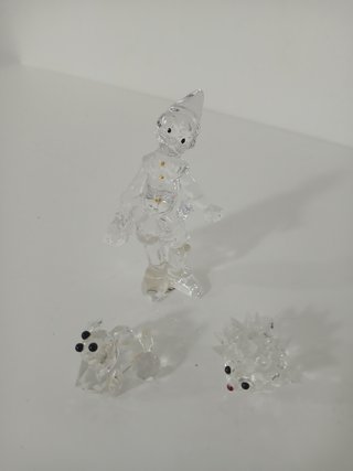 Lotto 5 Cristalli Swarovski Vintage
