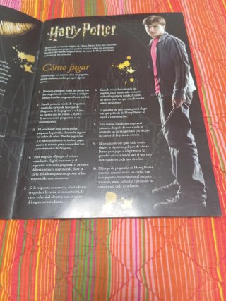 Álbum de Cartas Harry Potter Carrefour
