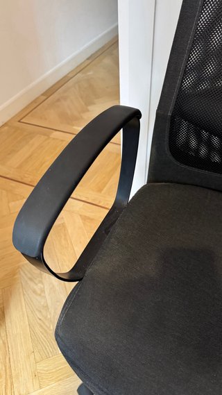 Silla de oficina Ikea negra