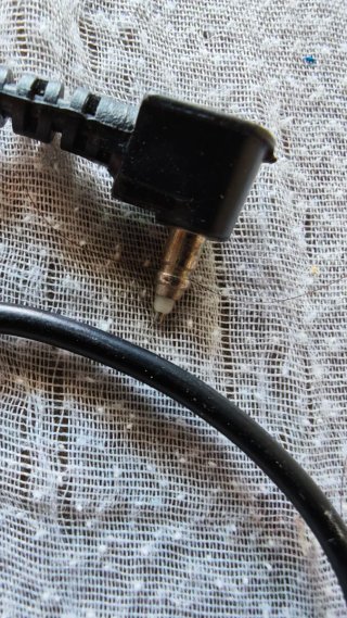 Cable Sincro Flash PC Sync a Jack Mono