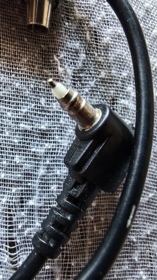 Cable Sincro Flash PC Sync a Jack Mono