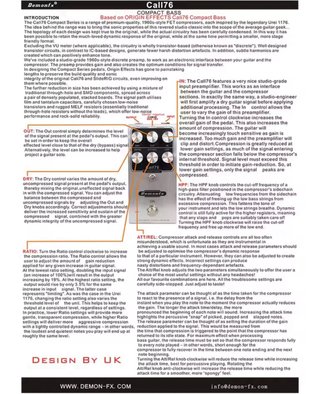 Compresor Bajo Eléctrico Demonfx Call76