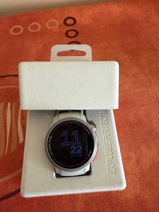Reloj Deportivo Coros Pace Pro Blanco/Rojo