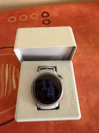 Reloj Deportivo Coros Pace Pro Blanco/Rojo
