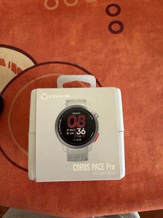 Reloj Deportivo Coros Pace Pro Blanco/Rojo