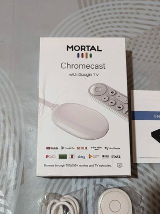 TV Stick Mortal Chromecast Google TV 4k