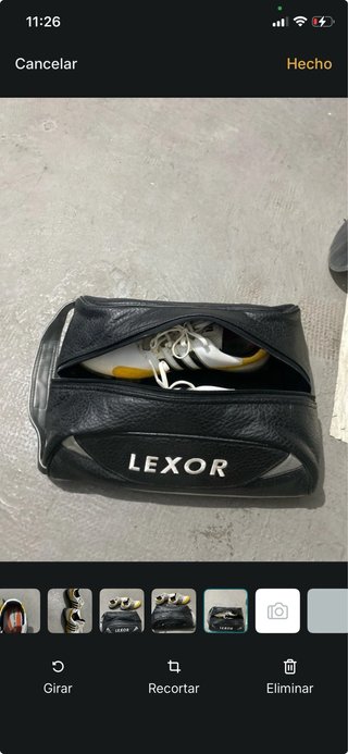Zapatos de Golf Adidas Talla 42 + Bolsa lexor