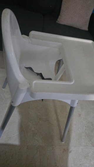 Trona IKEA blanca