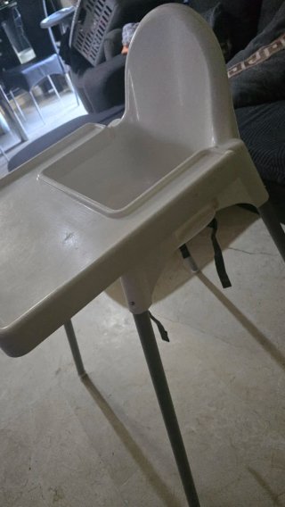 Trona IKEA blanca
