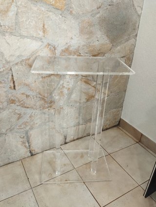 Soporte de metacrilato transparente