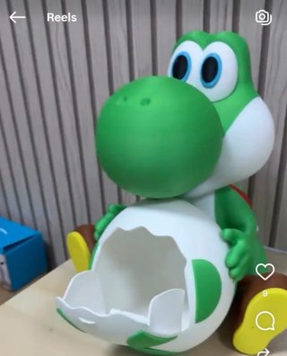 Palomitero Yoshi Super Mario Galaxy