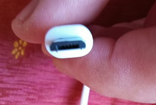 Cable de carga USB-A a Micro-USB (Blanco)