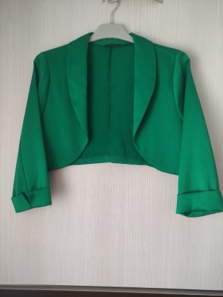 Torera verde talla L